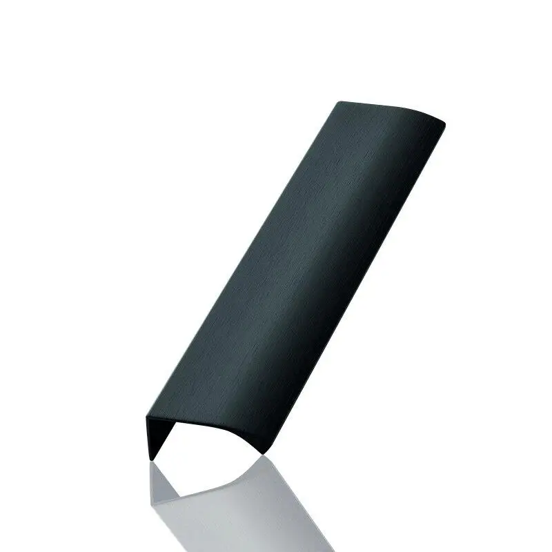 Greeplijsten Edge Straight - Geborsteld Zwart